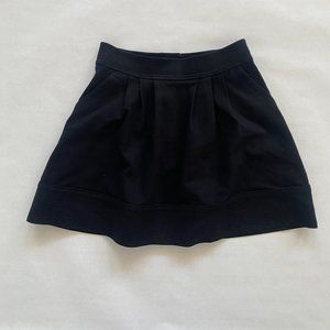 Pleated Black Rayon Blend Skirt Marc by Marc Jacobs Size XS